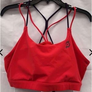 New With Tags Peloton Red Cadent Strappy Elevate  Size XXL Bra